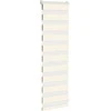 zebrinės žaliuzės 40x100 cm audinio plotis 35,9 cm poliesteris