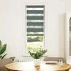 zebrinės žaliuzės 40x150 cm audinio plotis 35,9 cm poliesteris