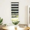 zebrinės žaliuzės 45x150 cm audinio plotis 40,9 cm poliesteris