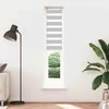 zebrinės žaliuzės 50x200 cm audinio plotis 45,9 cm poliesteris
