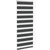 zebrinės žaliuzės 60x100 cm audinio plotis 55,9 cm poliesteris