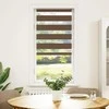 zebrinės žaliuzės 60x150 cm audinio plotis 55,9 cm poliesteris