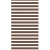 Zebrinės žaliuzės, rudos, 130x200 cm, audinys, plotis 125,9 cm, poliesteris
