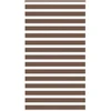 Zebrinės žaliuzės, rudos, 130x230 cm, audinys, plotis 125,9 cm, poliesteris
