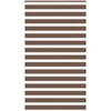 Zebrinės žaliuzės, rudos, 135x200 cm, audinys, plotis 130,9 cm, poliesteris