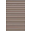 Zebrinės žaliuzės, rudos, 140x230 cm, audinys, plotis 135,9 cm, poliesteris