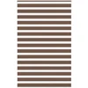Zebrinės žaliuzės, rudos, 140x230 cm, audinys, plotis 135,9 cm, poliesteris