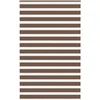 Zebrinės žaliuzės, rudos, 145x200 cm, audinys, plotis 140,9 cm, poliesteris