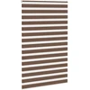 Zebrinės žaliuzės, rudos, 150x230 cm, audinys, plotis 145,9 cm, poliesteris