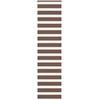 Zebrinės žaliuzės, rudos, 60x230 cm, audinys, plotis 55,9 cm, poliesteris