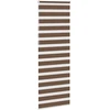 Zebrinės žaliuzės, rudos, 70x230 cm, audinys, plotis 65,9 cm, poliesteris