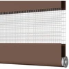 Zebrinės žaliuzės, rudos, 70x230 cm, audinys, plotis 65,9 cm, poliesteris