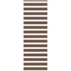 Zebrinės žaliuzės, rudos, 80x230 cm, audinys, plotis 75,9 cm, poliesteris