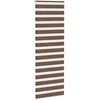 Zebrinės žaliuzės, rudos, 80x230 cm, audinys, plotis 75,9 cm, poliesteris