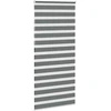 Zebrinės žaliuzės, tamsiai pilkos, 115x230 cm, audinys, plotis 110,9 cm, poliesteris