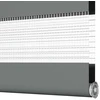 Zebrinės žaliuzės, tamsiai pilkos, 55x230 cm, audinys, plotis 50,9 cm, poliesteris