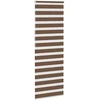 Zebro žaliuzė, ruda, 75x200 cm, audinys, plotis 70,9 cm, poliesteris
