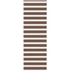 Zebro žaliuzė, ruda, 75x230 cm, audinys, plotis 70,9 cm, poliesteris