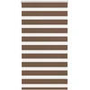 Zebro žaliuzė, ruda, 80x100 cm, audinys, plotis 75,9 cm, poliesteris