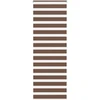 Zebro žaliuzė, ruda, 80x200 cm, audinys, plotis 75,9 cm, poliesteris