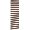 Zebro žaliuzė, ruda, 85x200 cm, audinys, plotis 80,9 cm, poliesteris