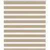 Zebro žaliuzė, smėlio rudos spalvos, 125x100 cm, audinys, plotis 120,9 cm, poliesteris