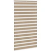 Zebro žaliuzė, smėlio rudos spalvos, 125x230 cm, audinys, plotis 120,9 cm, poliesteris