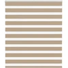 Zebro žaliuzė, smėlio rudos spalvos, 135x100 cm, audinys, plotis 130,9 cm, poliesteris