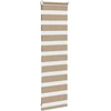 Zebro žaliuzė, smėlio rudos spalvos, 40x100 cm, audinys, plotis 35,9 cm, poliesteris