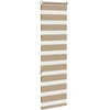 Zebro žaliuzė, smėlio rudos spalvos, 45x150 cm, audinys, plotis 40,9 cm, poliesteris