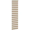 Zebro žaliuzė, smėlio rudos spalvos, 55x200 cm, audinys, plotis 50,9 cm, poliesteris