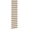 Zebro žaliuzė, smėlio rudos spalvos, 60x230 cm, audinys, plotis 55,9 cm, poliesteris