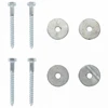 Žemės inkaras 6 pcs Sidabrinė Ø10 x 60 cm Cinkuotas metalas