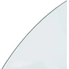 Židinio stiklo plokštė Skaidrus 1200 x 500 mm Stiklas