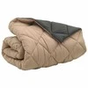 Žiemos antklodė Antracito ir taupe 200 x 220 cm Mikropluoštas