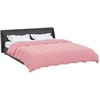 Žiemos antklodė Tikštas Rožinė 200 x 200 cm Mikropluoštas