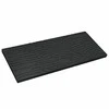 Žingsnių akmuo 6 pcs Juodas 60,5 x 25 x 2 cm Guma