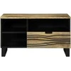 TV vienetai su stalčių Ruda 80 x 33 x 46 cm Apdirbta mediena