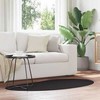 Kilimas HUARTE Juoda 80 x 150 cm Poliesteris