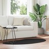Kilimas HUARTE Juoda 80 x 150 cm Poliesteris