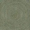 Zoninės kiliminės dangos Alyvuogių žalia 80 x 250 cm Džiutas