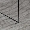 Zoninės kiliminės dangos GALATI Pilka Ø 120 CM Poliesteris