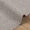 Zoninės kiliminės dangos LUGO Kremas ir Taupe Ø 120 CM