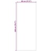 Vidaus ir lauko kilimas PALMERAS Smėlio 80 x 200 cm Poliesteris