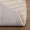 Zoninės kiliminės dangos PALMERAS Smėlio Ø 120 CM Poliesteris