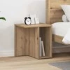 Žurnalinis staliukas 2 pcs Amatininkų ąžuolas 37 x 32 x 40 cm