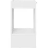 Žurnalinis staliukas 2 pcs Balta 30 x 30 x 56 cm