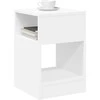 Žurnalinis staliukas 2 pcs Balta 30,5 x 30 x 45 cm