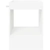 Žurnalinis staliukas 2 pcs Balta 40 x 40 x 56 cm