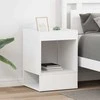 Žurnalinis staliukas 2 pcs Balta 40 x 40 x 56 cm